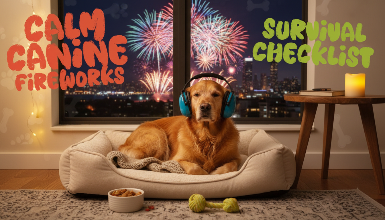 Dog Suddenly Afraid of Fireworks? Causes and Fast Help